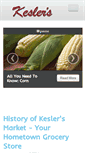 Mobile Screenshot of keslersmarket.com